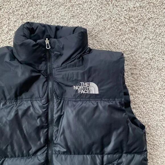 the north face retro nuptse logo down vest ⚡️ large